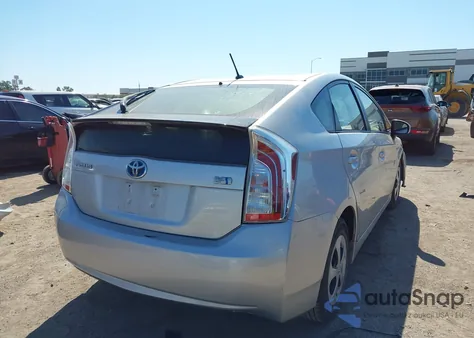 2014 Toyota Prius Two из США, поврежденный, VIN JTDKN3DU6E1767622